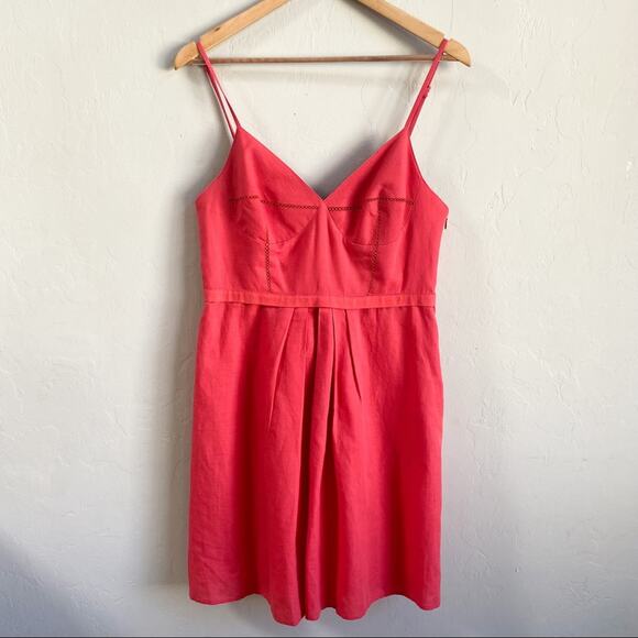 Armani Coral Pink Sleeveless Dress Size‎ 10 - Picture 1 of 7